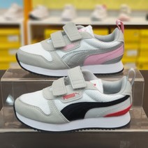 편집샵 에스마켓 푸마 키즈 R78 V PS 37361726 실버핑크 37361724 검흰