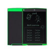 NewYeS LCD 쓰기 태블릿 12 인치 디지털 드로잉 쓰기 스마트 패드 태블릿 선물, 협력사, 녹색