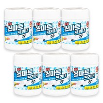 동성 스마트크리너 100매 / 스마트폰 컴퓨터 키보드 크리너 만능물티슈 찌든때클리너 베이킹소다물티슈 올인원청소티슈 청소물티슈 행주티슈 세정티슈, 동성 스마트크리너 6개, 동성 스마트크리너 100매 6개