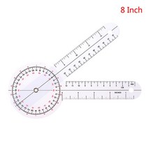 0- 360 Degree Goniometer Angle Medical Spinal Ruler Inclinometer Protractor finder Measuring Tool, 04 green