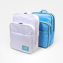 기본형 크린룸 방진 가방 / CLEAN ROOM BAG / 제전 ESD / 백팩 타입 - 스트라이프 원단, SKY BLUE(스카이블루-Stripe), 1개