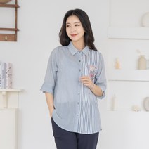 eTV 엄마옷 마담4060 윈디나염셔츠-RBL304016-