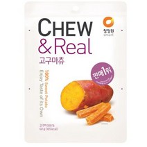 청정원 츄앤리얼 고구마츄 60g, 4개