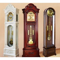 대형 괘종시계 집들이 선물 레트로 감성 거실 꾸미기, 마호가니 컬러 월넛 210X68 X27