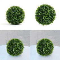 그린 인테리어 인조 잔디볼17CM 초록새싹 조경잔디 실내잔디, 1개
