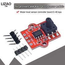 3.3V-5V 디지털 기압 센서 모듈 Arduino DIY 용 액체 수위 컨트롤러 보드 0-40KPa 전자 부품 액세서리 소스