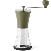 칼리타 세라믹 핸드밀 KKC-25 AG 카키, 없음