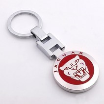 1pc 남자 여자 highend 선물 펜던트 H 링 스타링 금속 자동차 재규어 배지 키 체인 4S 자동차 액세서리 열, 한개옵션1, 01 1