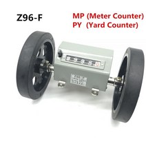 휴대용숫자카운터 5 자리 Z96F 스크롤롤링 휠 19999.9M 카운터 섬유 기계 미터 계산야드 길이, Yard Counter(PY)