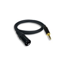 Anyport 애니포트 XLR 캐논M to 3.5 스테레오 케이블 5m 오디오 AUX 마이크 음향 AP-XLR305M AV케이블