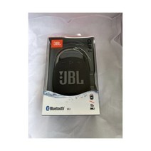 JBL 클립 4 휴대용 블루투스 스피커 - 블랙