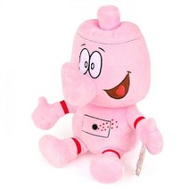 로보트 태권V 깡통로봇 철이 봉제인형 핑크25cm, 로보트 태권V 깡통로봇 철이 봉제인형 핑크