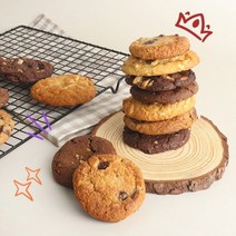 엣홈045 수제 쿠키생지 모음 750g 냉동 쿠키 생지 도우, 화이트청크딜라이트 쿠키 50g x 15개