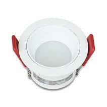 에코 어반 2인치 5W 매입등 다운라이트 플리커프리 DC 타입 깊은 오목한 통 딥 인테리어, 주광색(형광색) X 1개