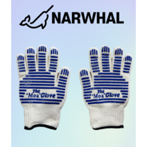 글러브 고내열 바비큐 오븐장갑, 안티스팀 MOA 글러브 - 빨간색 : 한개, 1개