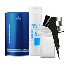 슈바츠코프 이고라 바리오 블론드 플러스 탈색약 450g+본드플렉스 A.B.S산화제+염색도구/탈색제 탈색약 셀프염색, 1개, 이고라 탈색약+본드플렉스 A.B.S산화제+염색도구