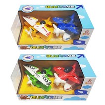 토이천국 미니 비행기 세트, 미니비행기 레드세트