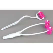 볼살 턱살 페이스롤러 얼굴맛사지기 2p 턱마사지, 1개