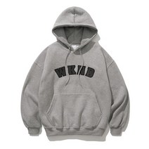 JEMUT 코드 오버핏 기모 후드 그레이 OYHD2378 Code Overfit Napping Hood Gray