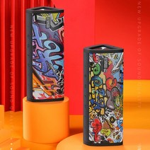 mifa A10+ 미파 블루투스 5.0 스피커 20W 고출력 방수 TWS, 그래피티레드