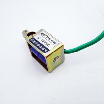 전자석 초강력 소형 마그네틱 원형프레임 솔레노이드 마그넷 전기 6V 12V 24V 타우-0520 풀 타입 전자석 거, 01 6V