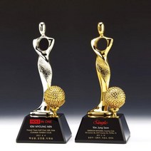 우승 트로피 홀인원 싱글 주문제작 골프선물, 단품