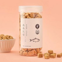 촉촉트릿 연어 강아지 동결건조 간식, 연어맛, 1개