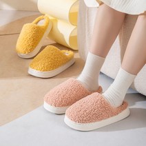 알뜰살뜰매뉴얼 남녀공용 겨울 털 슬리퍼 사무실 실내화 홈슬리퍼
