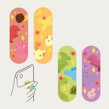 쥬라기 다이노 공룡친구들 모모밴드 스탠드팝 스마트톡, 레드