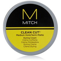 폴미첼 MITCH 남성 클린 컷 스타일링 미디엄 세미 매트 왁스, 1개