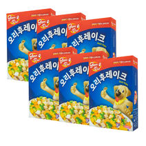 슈퍼포우 동결건조 자연식 오리후레이크 180g, 6개