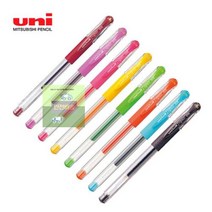 시그노__UM-151_유니볼_(10개_1타)_0.38mm E271, 스카이블루(48)