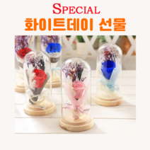 화이트데이 선물 커플 연인 분위기 LED 꽃 무드등 인테리어 조명, 1. 레드