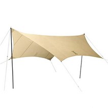 DOD 도플갱어 TARP 디오디 치즈 타프S M, 베이지개, 타프+M그라운드시트