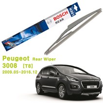 PEUGEOT 푸조 3008 [T8] (2009.05~2016.12) BOSCH 수입차전용 후면 후방와이퍼 H301 300mm