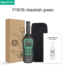 가정용 라돈측정기 방사능 FUYI 전자기장 방사선 검출기 테스터 EMF 미터 휴대용 카운터 방출 선량계 컴퓨, 01 FY876