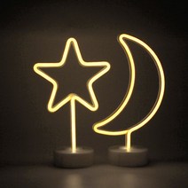 젊은이마켓 LED 네온사인 스탠드 무드등 조명, 스탠드 네온사인_파인애플