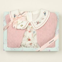 [밍크뮤]HP(PK)플라워가디건SET원피스(3311240001)