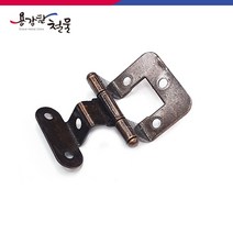 Z경첩 1.5인치 가구 부속, 브라운-1.5인치