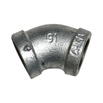 백관엘보(45도) 15-50A 철파이프연결 강관부속 설비자재 배관자재 수전 보일러 수도, 25A x2개세트