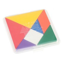 샘통 칼라 칠교 (PP케이스) 칠교놀이 수학교구