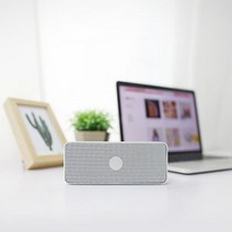 TKDS 휴대용 메탈프레임 고출력40mm 블루투스 스피커 Tsound, 블루, 1