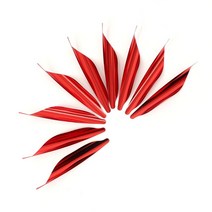 최신 양궁 스핀 베인 나선형 깃털 오른쪽 날개 DIY 화살표 테이프 액세서리 50 개, 01 분홍색