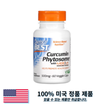 닥터스베스트 커큐민 파이토솜 메리바 해바라기 레시틴 500mg 베지캡슐 60정