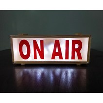 나혼자산다 코쿤 온에어 조명 파티룸 나혼산 네온사인 온에어조명 미니간판 ONAIR 온에어등 레터링조명, 레드