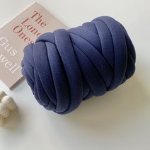 걸스코코 자이언트얀 미니백 가방만들기 DIY 망고실 가방 실 뜨개실, 500g, 네이비