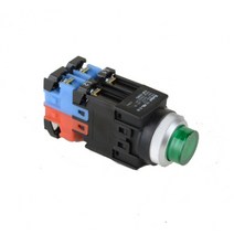 건흥전기 1A1B 조광 LED 램프 푸쉬락 스위치 220V AC 25mm KBL25AT-L2A11, 화이트 [KBL25AT-L2AW11]