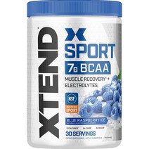 싸이베이션 엑스텐드 BCAA 파우더 블루베리 라즈베리 아이스 345g Xtend, 상세내용 참조, 1개