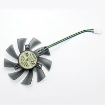 그래픽카드 팬 수리 부품 t129215su 85mm 쿨러 교체 기가바이트 geforce gtx 1050 1050ti 1060 1070 1070ti g1 radeon rx 570, 2PCS
