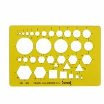 산키스 템플레이트 다각형 NO.306 일반정규 -45930